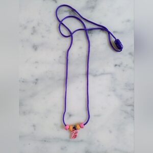 Barbie Necklace With Adjustable Length.